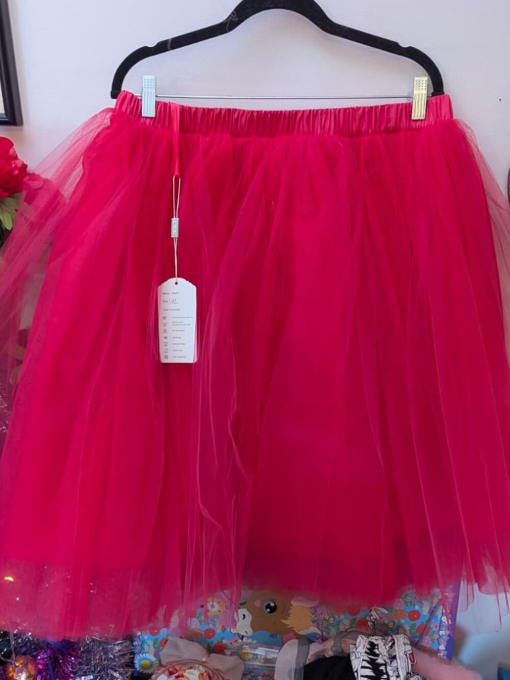 Skirt (brand) Hot Pink layered tulle skirt - NWT - 4X